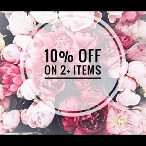 Discounts offered for bundles, please see below